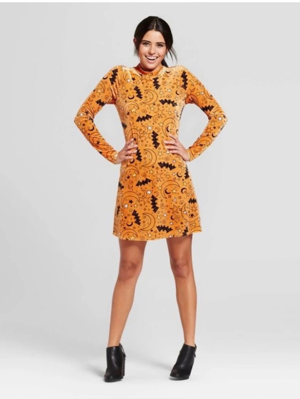 Velvet Halloween dress
